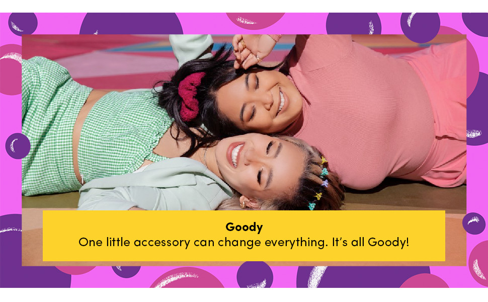 Goody Ouchless Elastic Hair Ties – 50 Ct, Assorted Neutrals, 2MM Rubber Bands