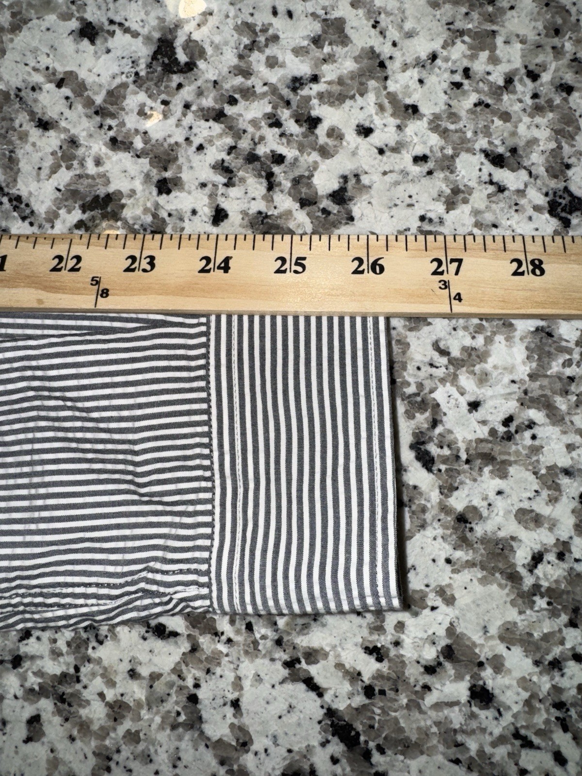 Norse Projects Thorsten Seersucker Shirt Mens Size M Navy Striped (NEW)