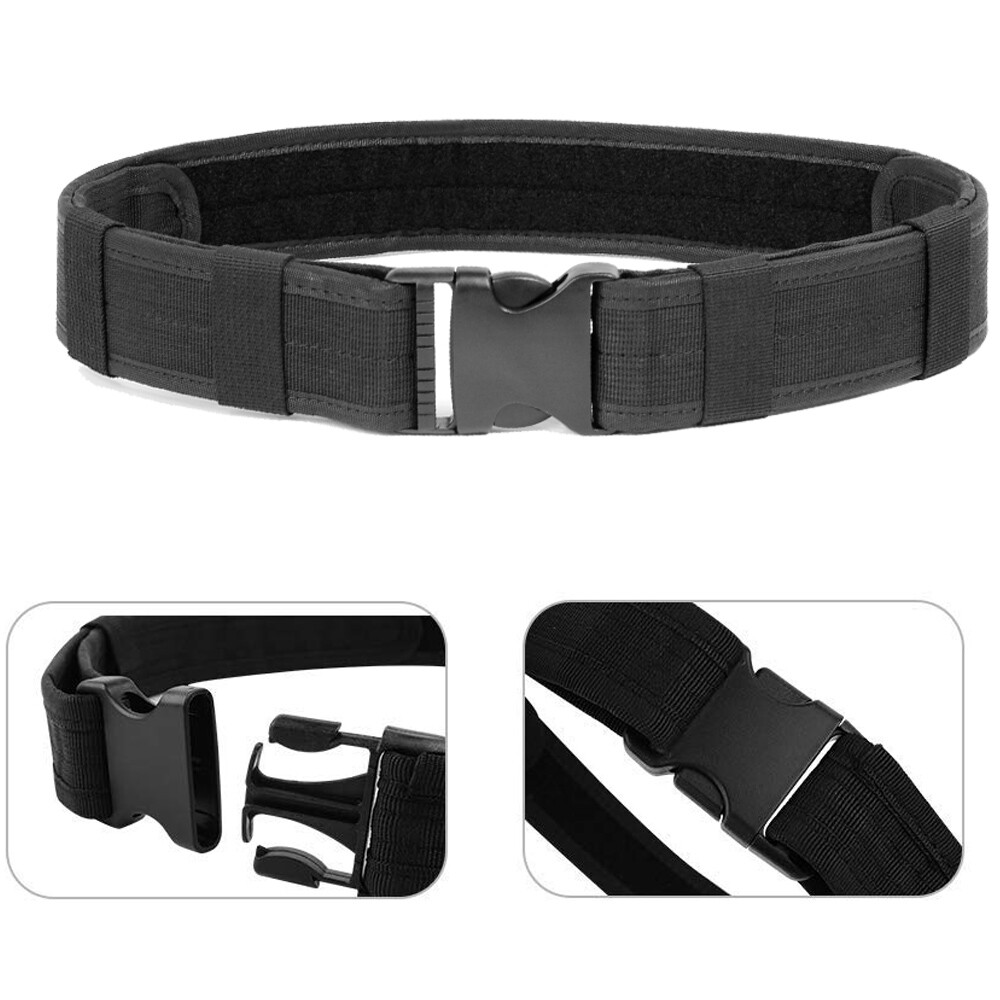 Tactical Combat Gear Security Belt Outdoor Military Adjustable Heavy Duty Belts
