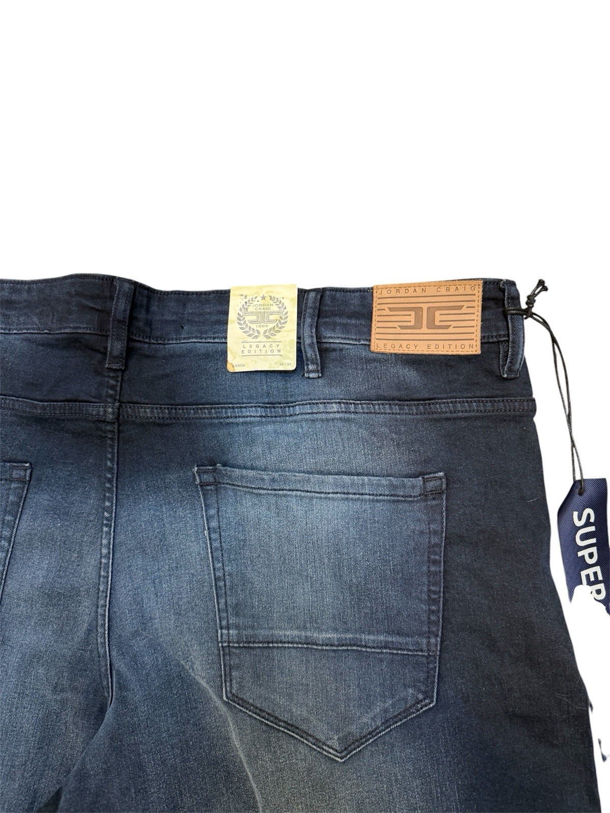 NEW! Size 46W 34L Jordan Craig Legacy Edition Aaron Mens Jeans NWT