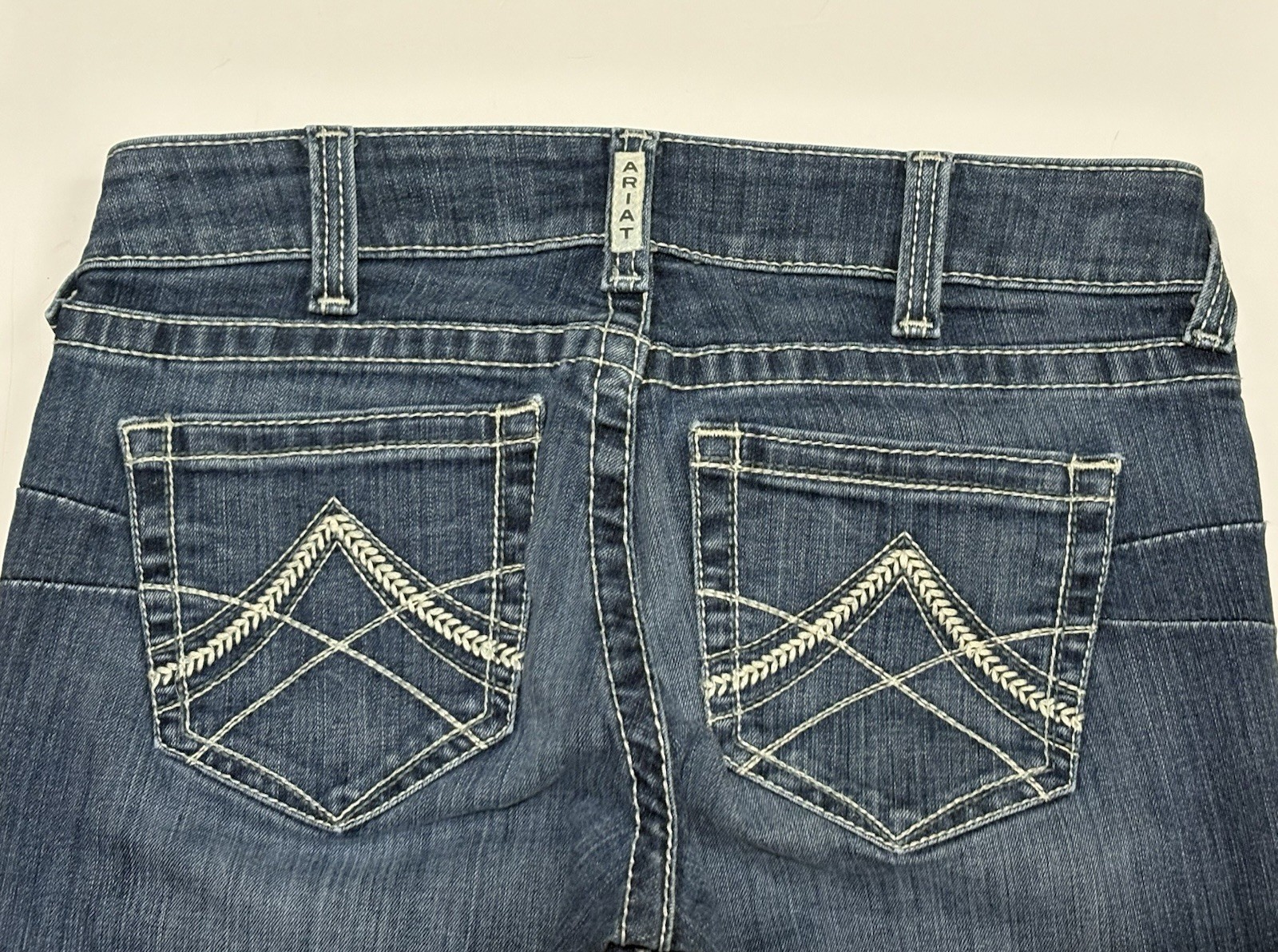 Ariat Jeans Womens 29 R Real Denim Riding Jeans / Mid Rise Boot