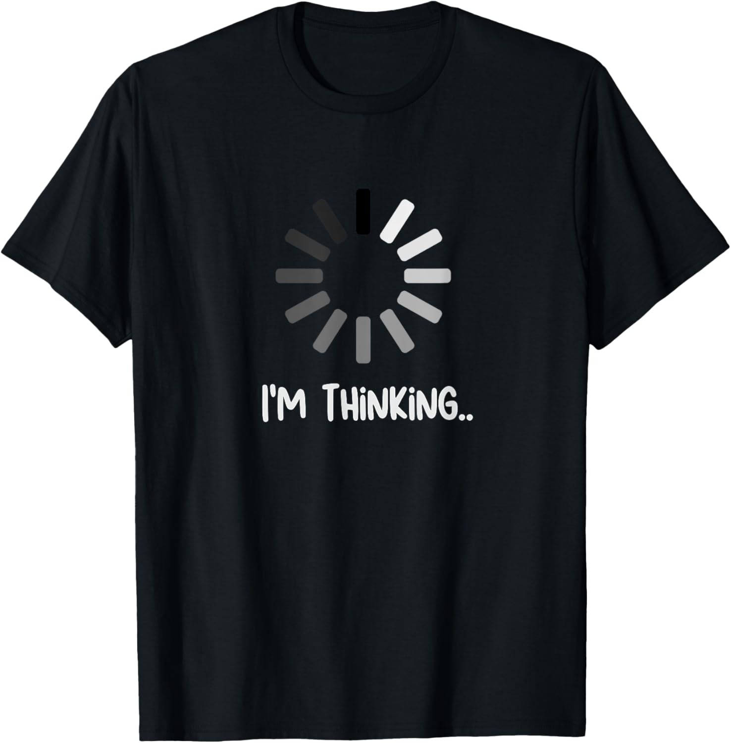 I’m Thinking Sarcastic Tee| A Funny Loading / Buffering Gift T-Shirt