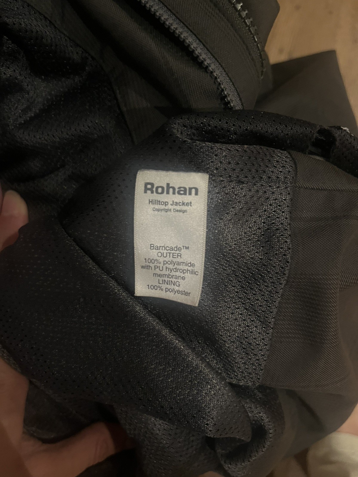 Rohan Womens Hilltop Jacket Barricade Waterproof Olive Green Size Small