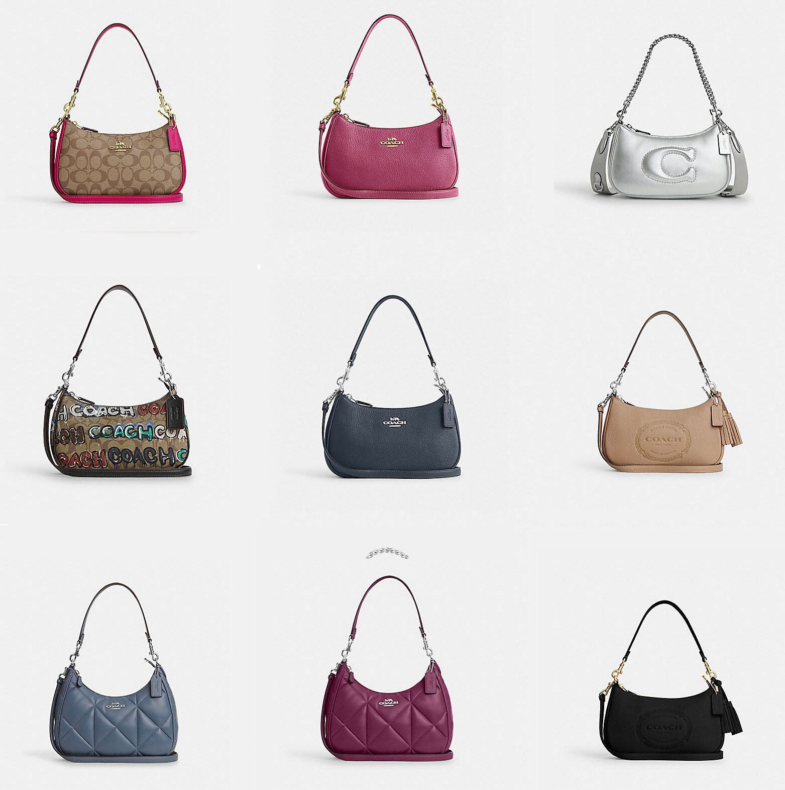 NWT COACH TERI SHOULDER BAG
