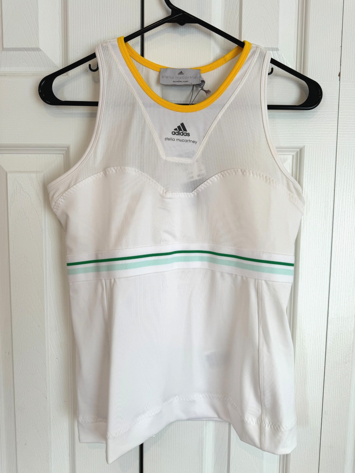 Adidas Stella McCartney ASMC Tank Tennis Barricade White Women’s Size Medium NEW