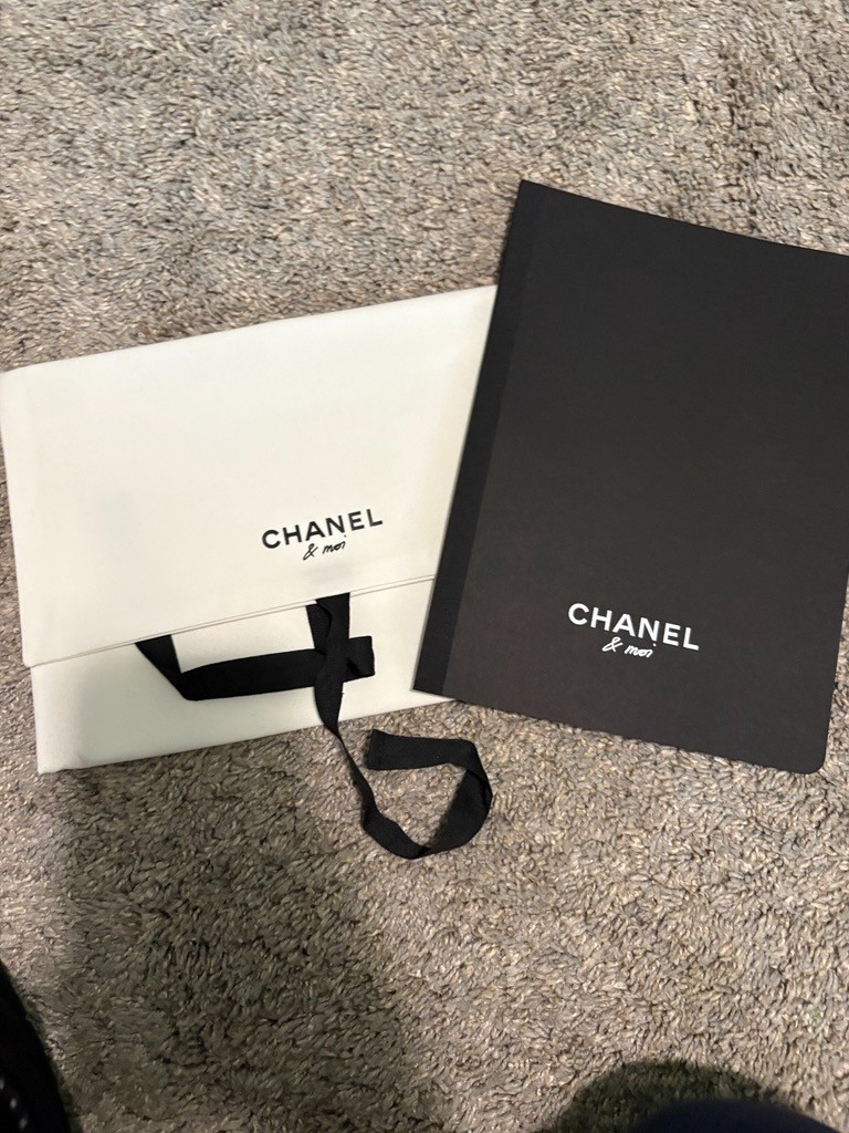 Chanel & Moi Black Decorate Care Book with dust bag