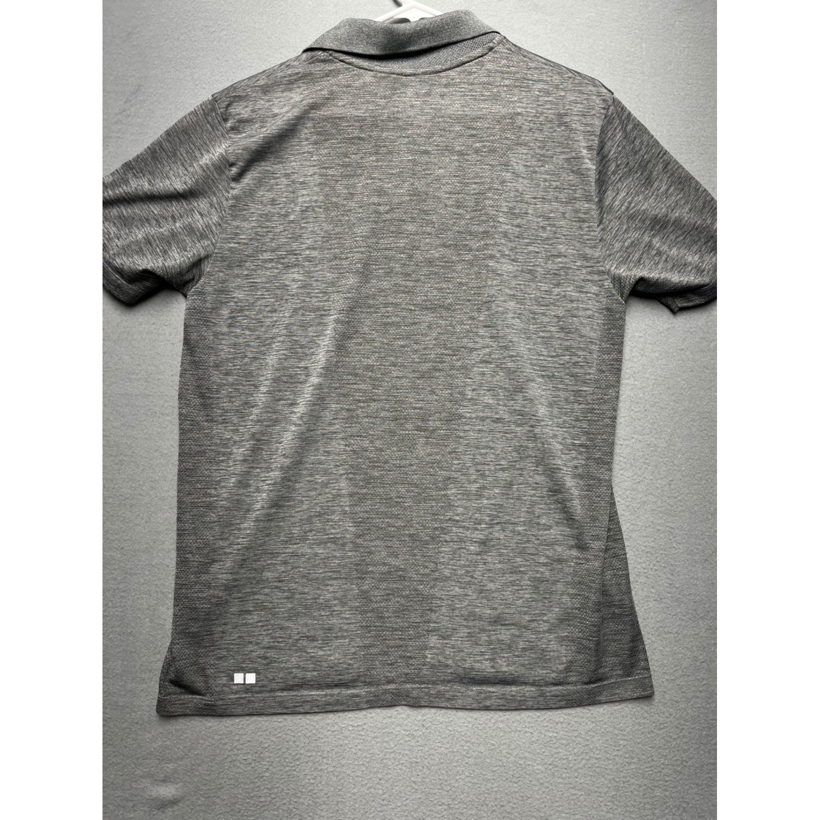 Uniqlo Dry EX Gray Performance Polo Shirt Size L Athletic Golf NWOT