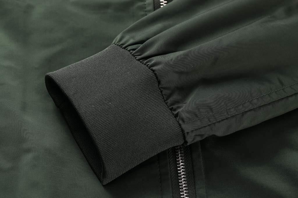Men’s Bomber Jackets Windbreaker Winter Spring Lightweight Baseball Casual Coats