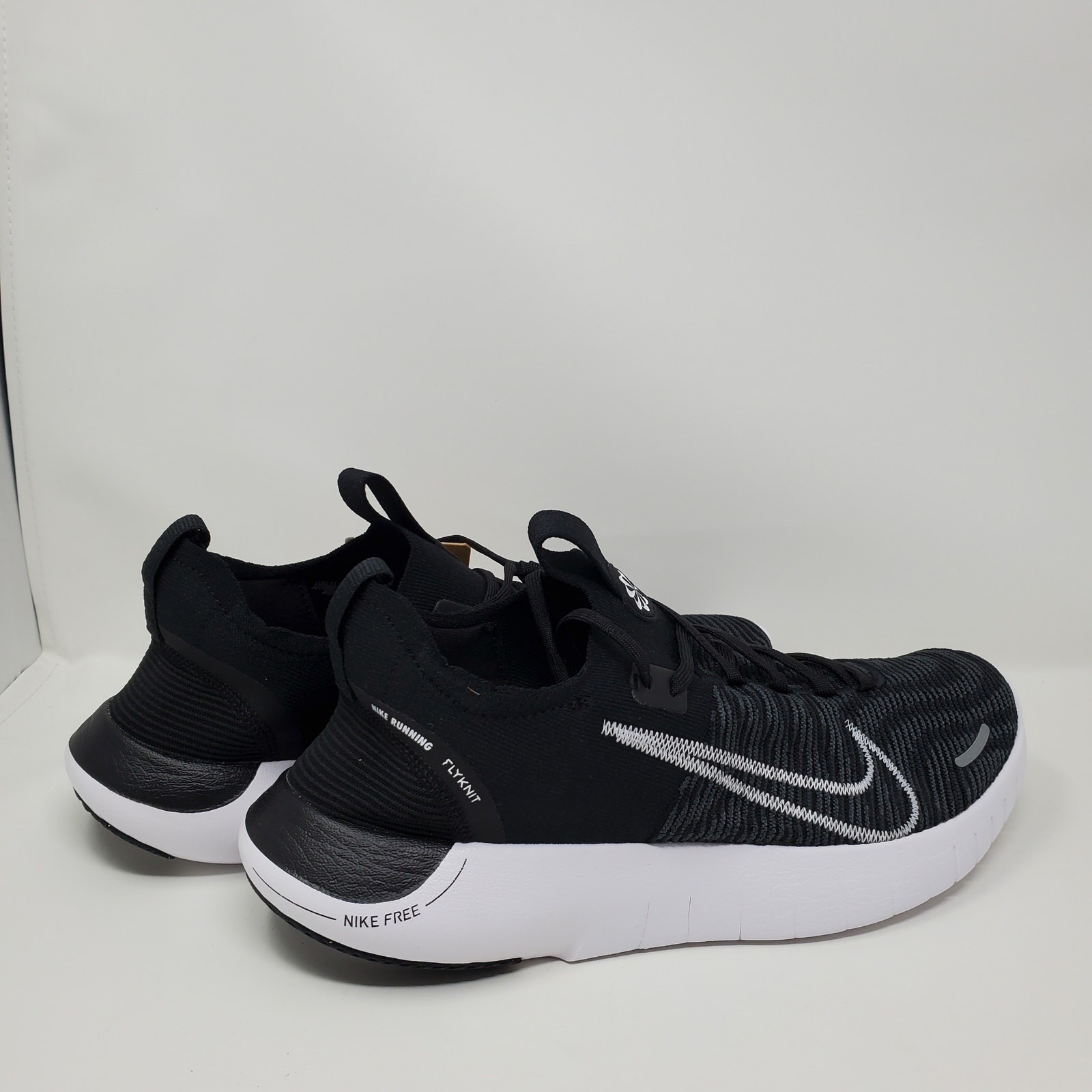 Nike Free RN FK Flyknit Next Nature Black White Men’s Size 11 FB1276-002