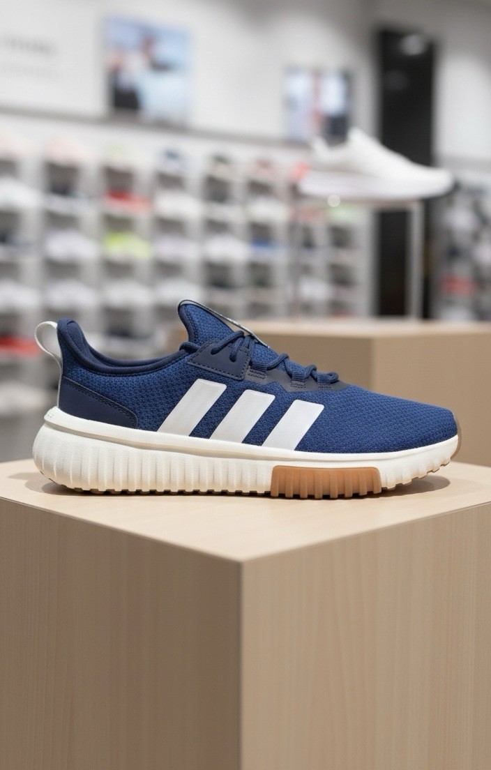 Adidas Kaptir 4.0 Sneakers Dark Blue Cloud White JR8526 (Sizes: 11.5 & 10)