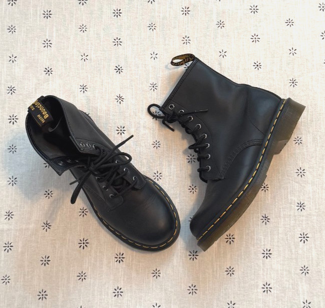 Dr. Martens 1460 Women’s Nappa Leather Boots Black Size US 8 EU 39