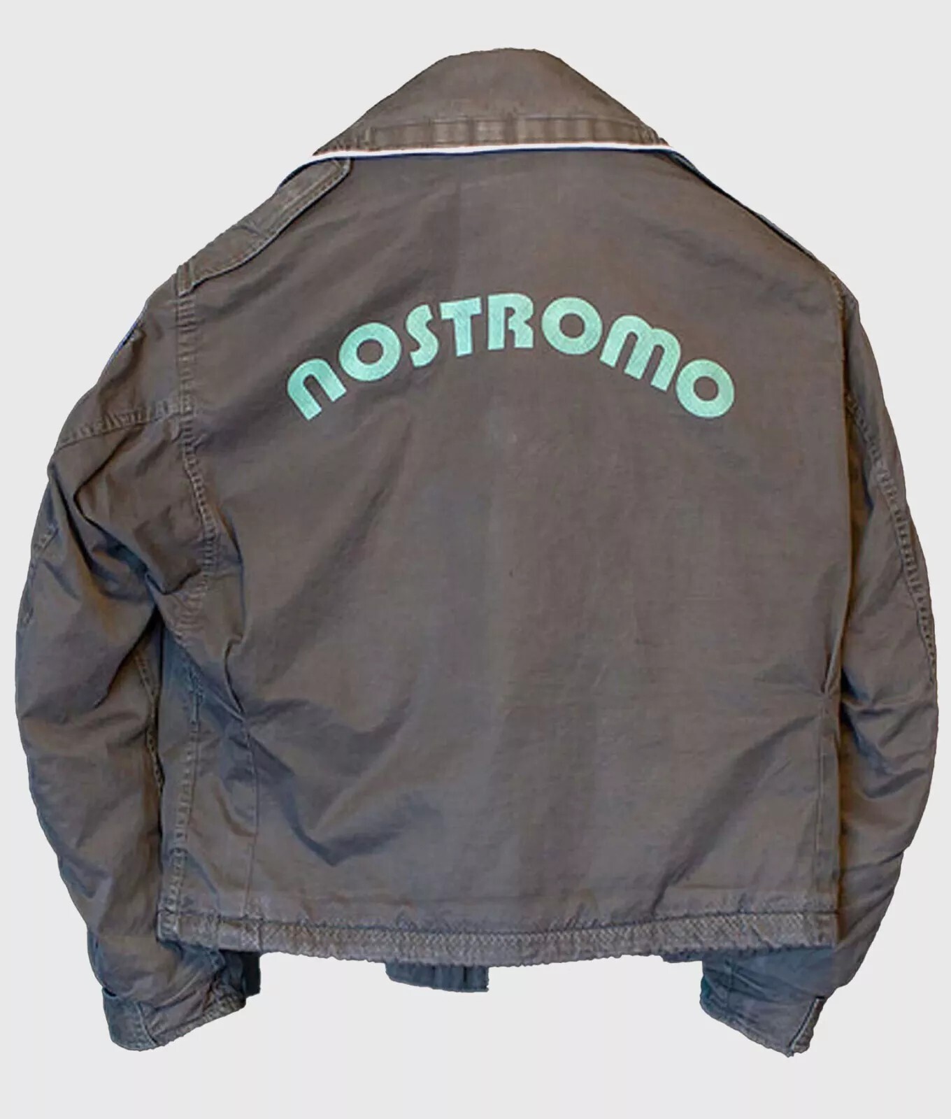 Alien Grey Cotton Jacket Nostromo Casual Jacket Brett Vintage Style Crew jacket
