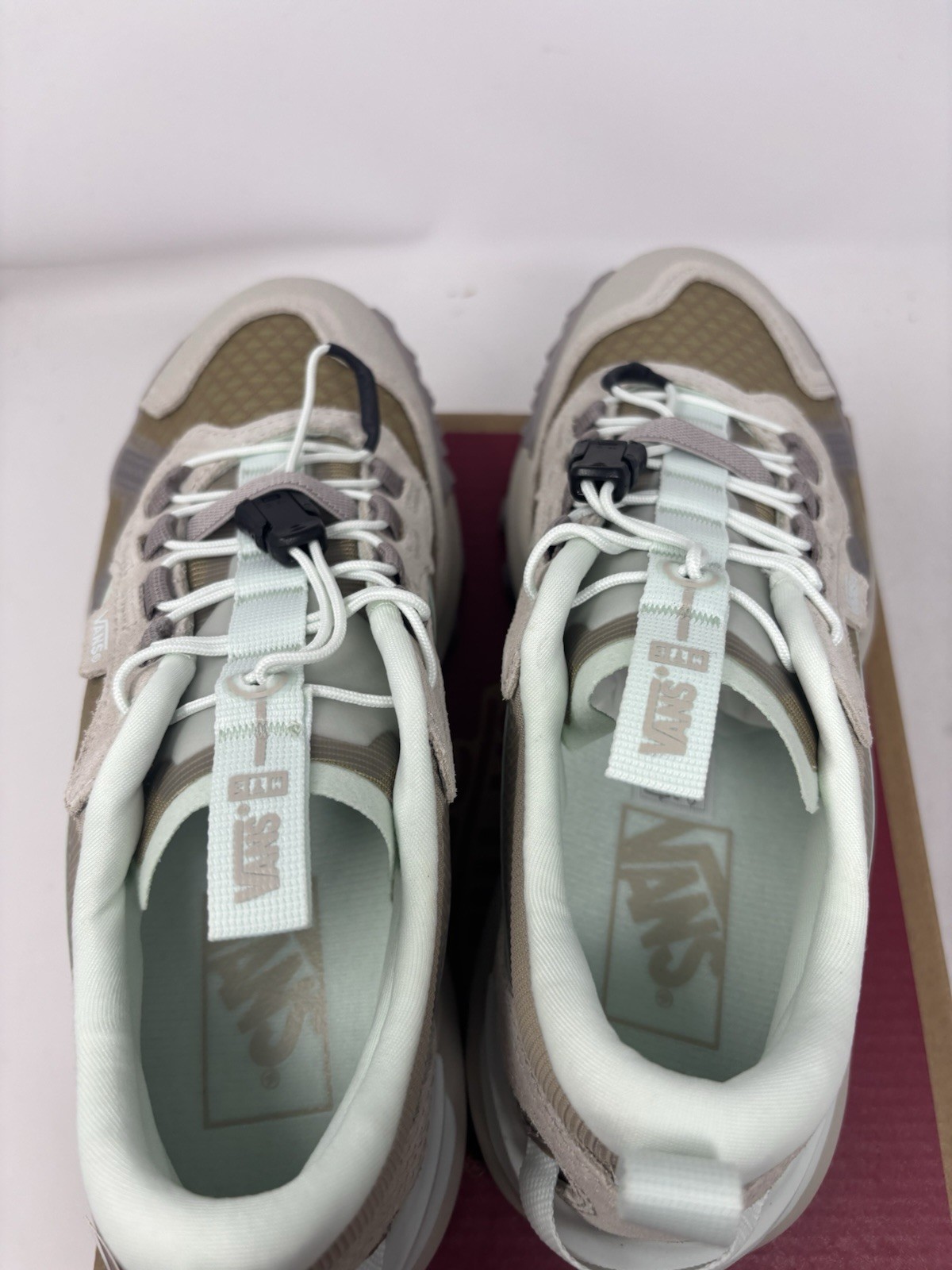 Vans MTE Crosspath XC Hiking Shoes Peyote Beige Mint Green Women’s Size