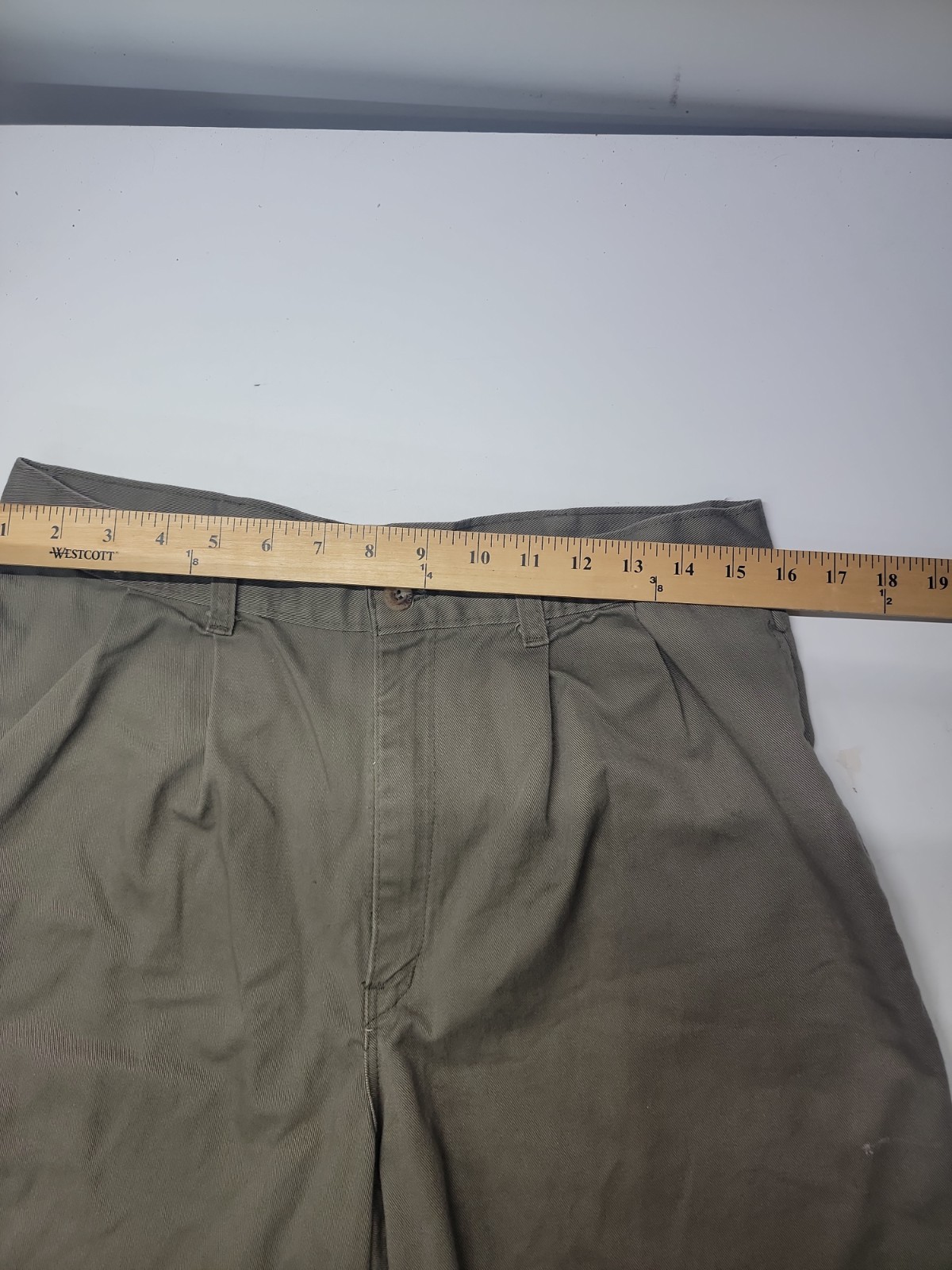 Duckhead Mens Shorts Grey Sz 34 Button Amd Zipper Closure