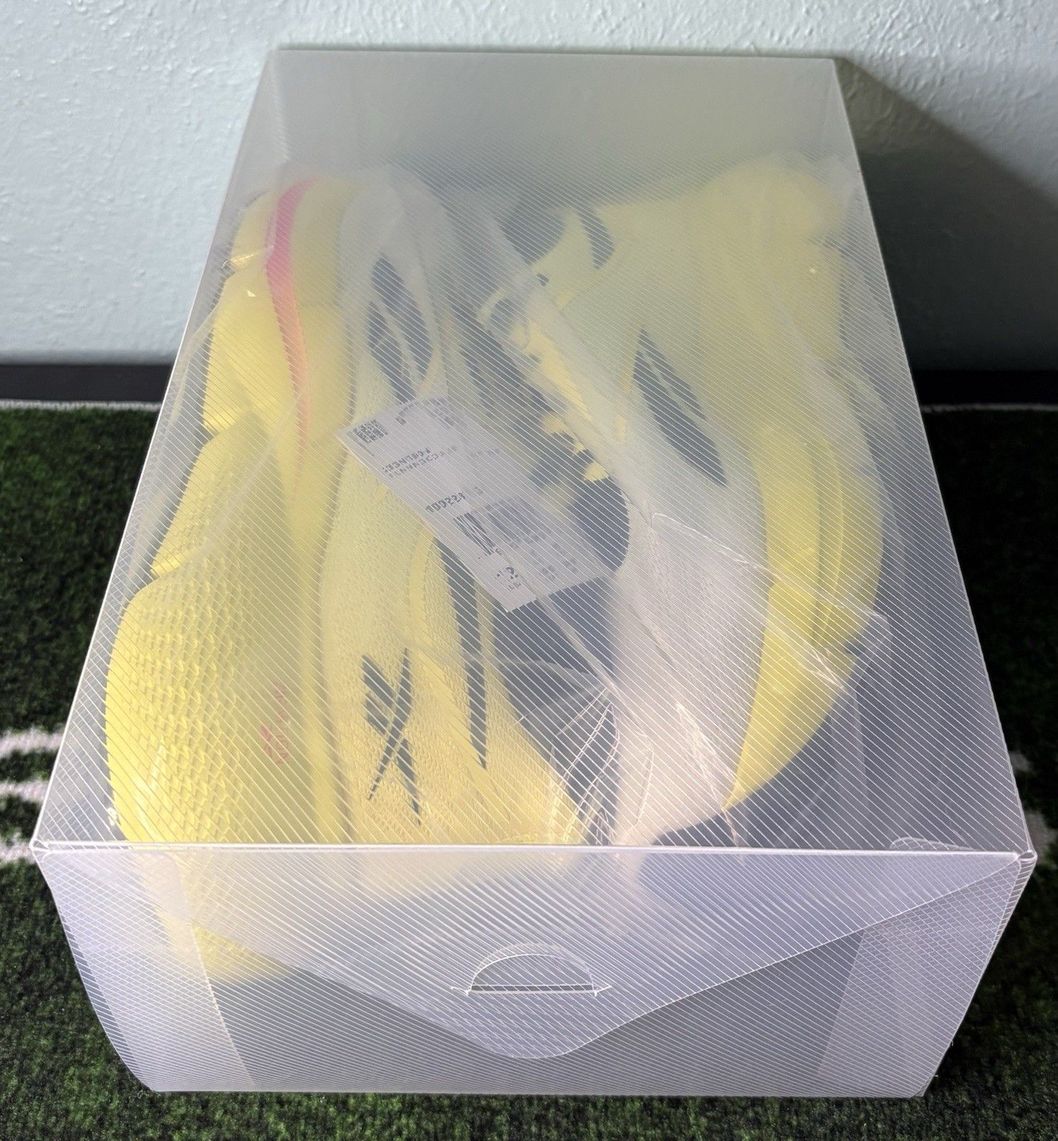 US Men’s 12 – Reebok Zignition Running Shoes “Electric Yellow Black” 100228713