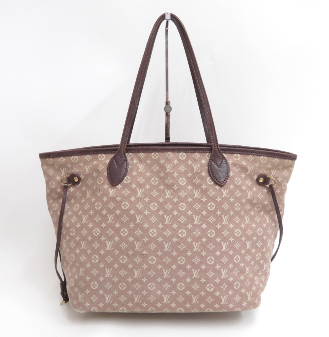 Louis Vuitton Monogram Mini Lin Idylle Neverfull MM Shoulder Tote Bag S#52454