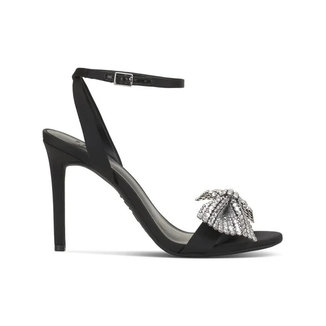 INC Womens Nemmzi Rhinestone Ankle Strap Heels (Size 8M)