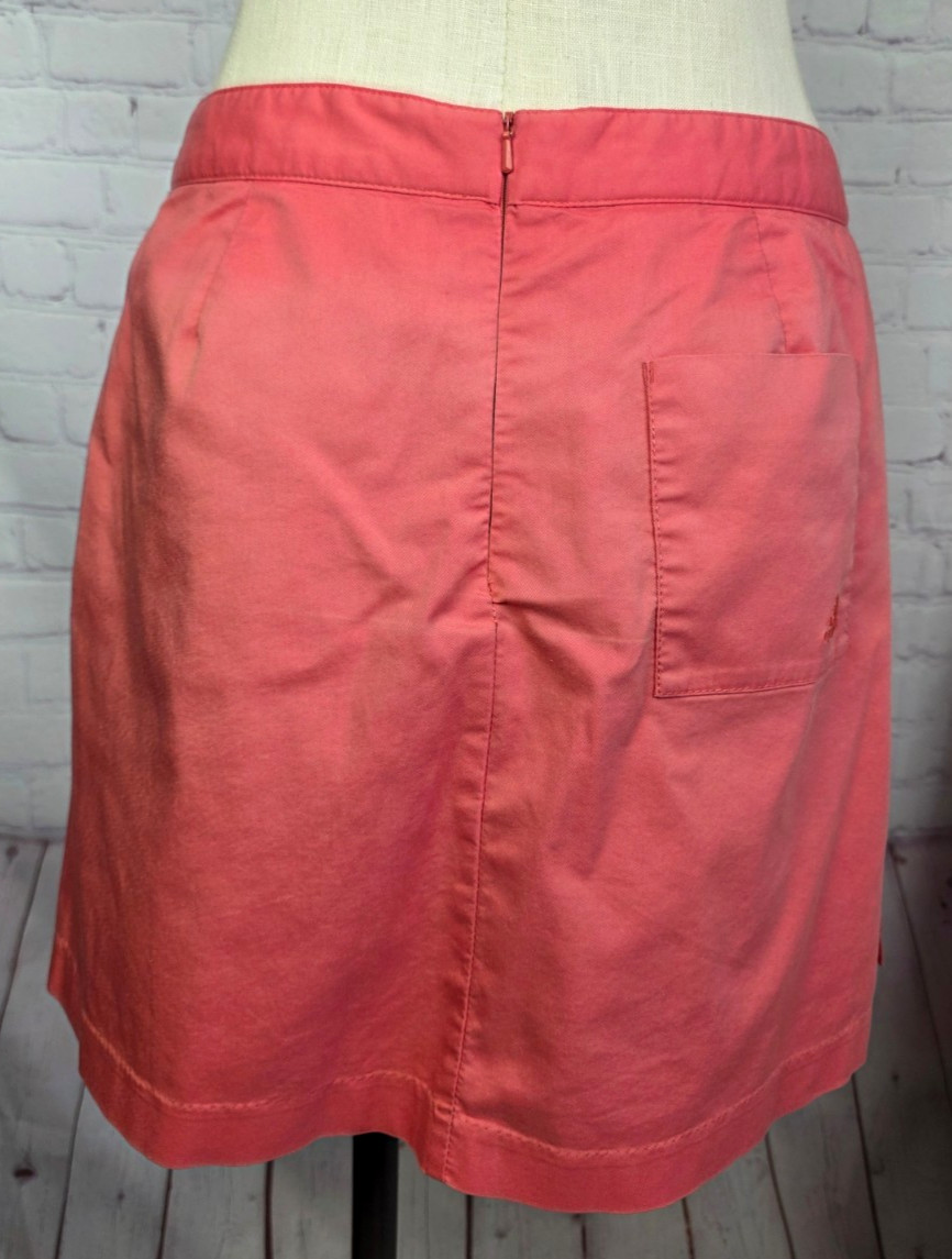 Adidas Stretch Skort Pockets Athleisure Tennis Resort Wear Beachy Cruise Size 10