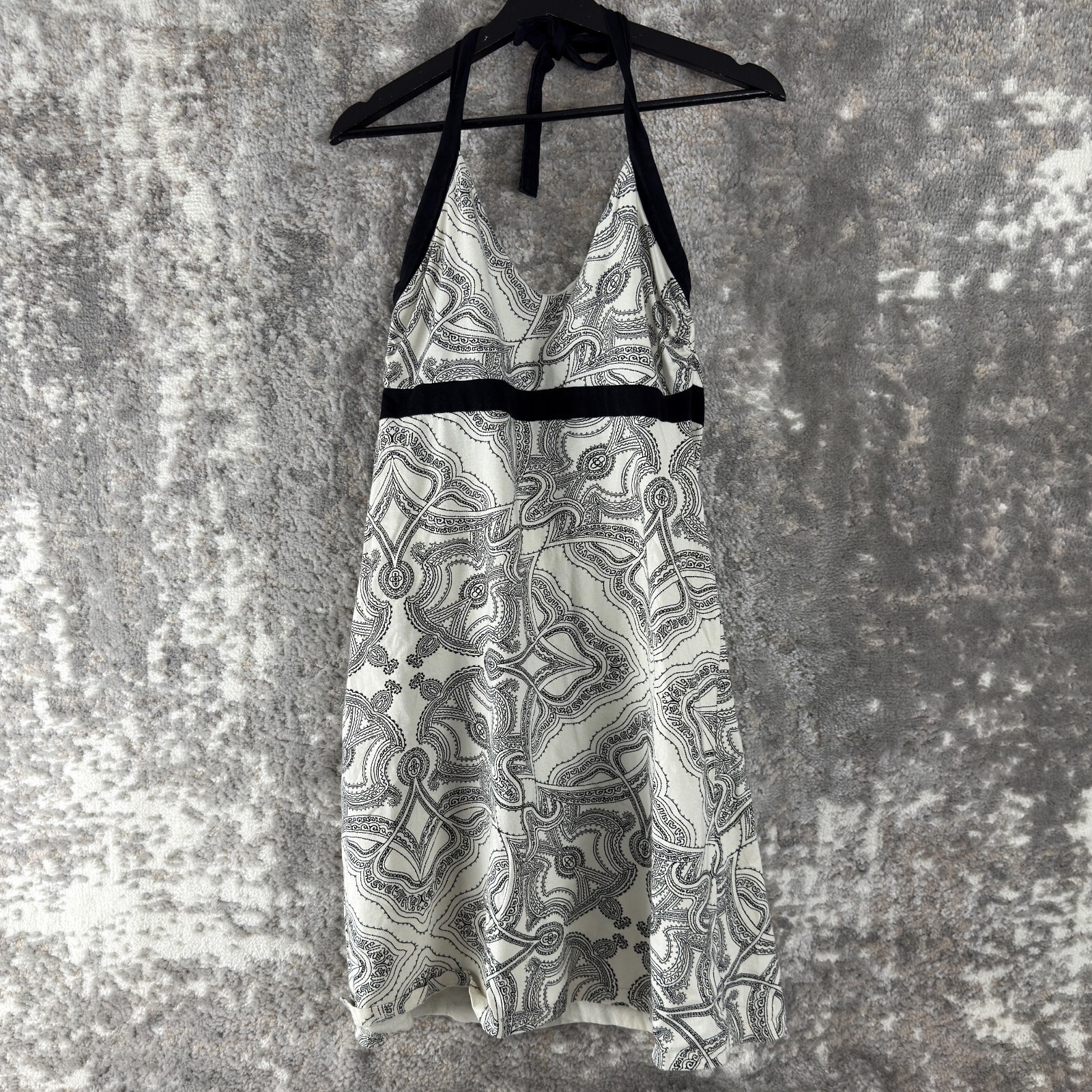 Patagonia Size L Boho Organic Cotton Knee Length A Line Dress Sleeveless Stretch