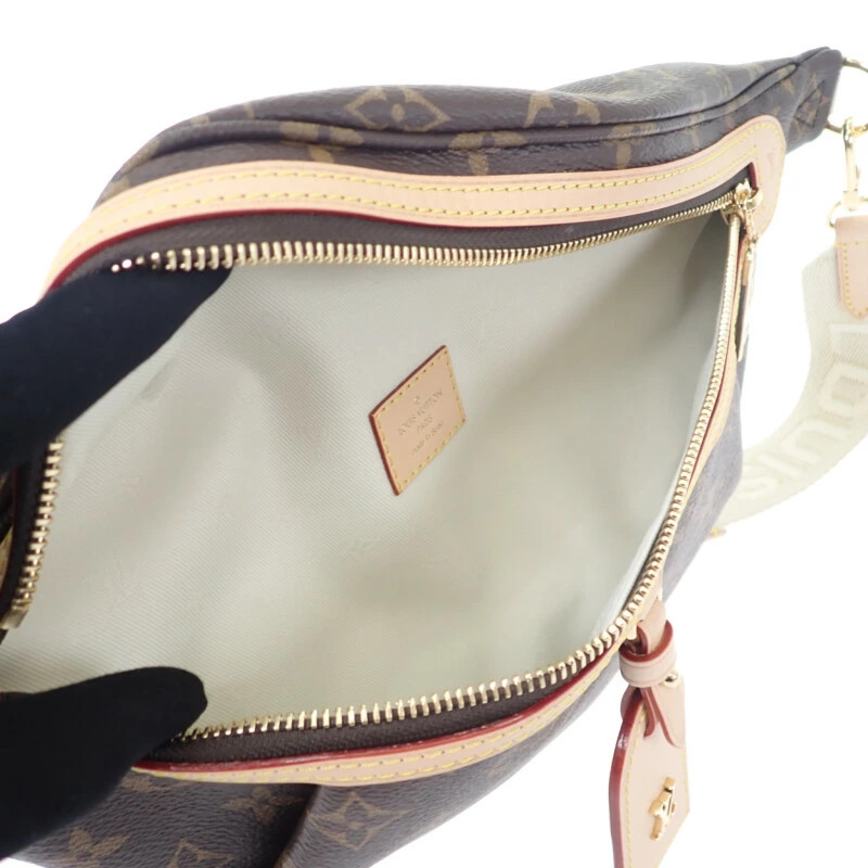 Louis Vuitton M46784 Monogram High Rise Body Bag Brown