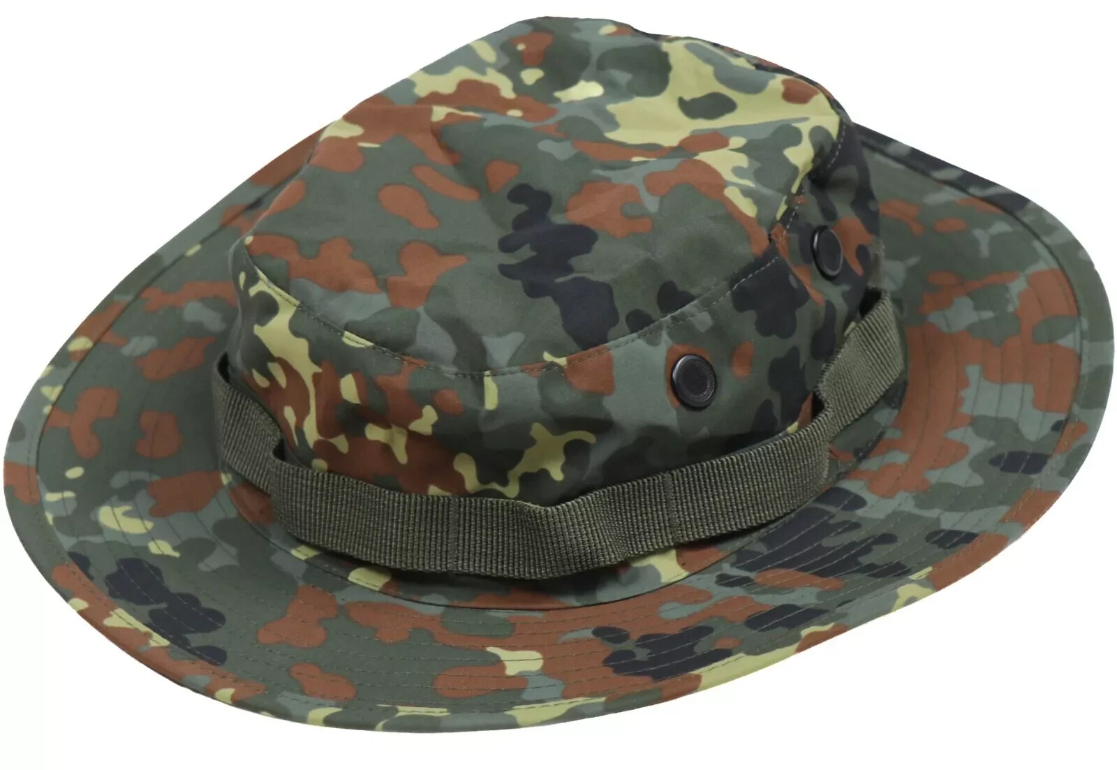 Mil-Tec Flecktarn Trilaminate Boonie Tactical Waterproof Breathable Vented Hat
