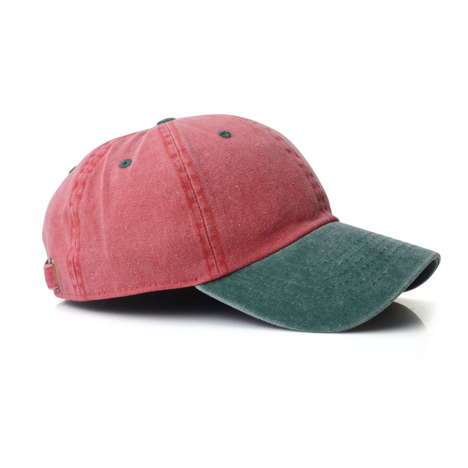 Premium 100% Cotton Baseball Cap Solid Plain Dad Hat Adjustable Mens Womens PC