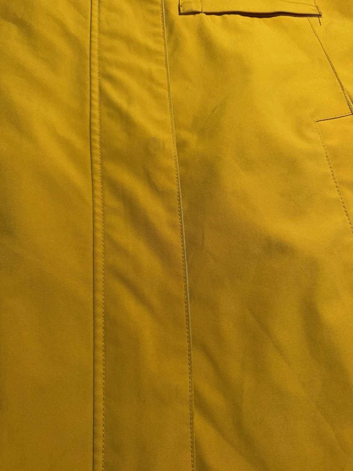 Vintage Pendleton Women’s Rain Slicker Jacket Yellow Hooded Plaid Lined Size S