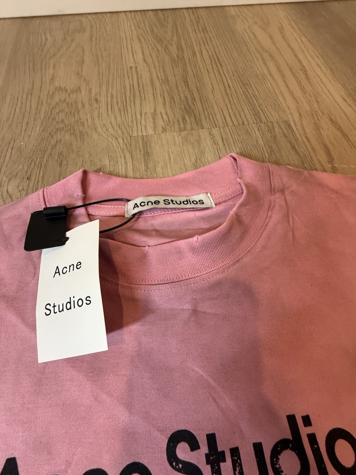 Acne Studios Pink T Shirt (Size Medium) Brand New With Tags And Bag