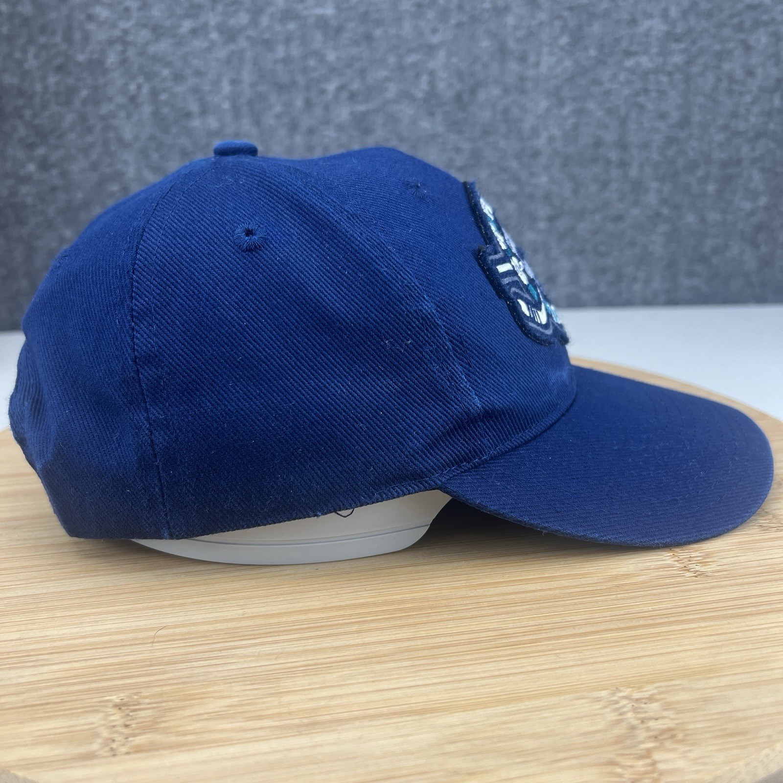 Vintage Nike Street Hockey Hat Cap Snapback OSFM Youth Kids Blue Embroidered