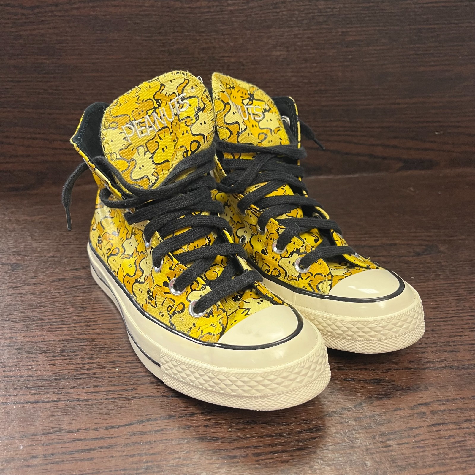 Converse Chuck 70 Hi Peanuts Woodstock Unisex Sneaker Size M4 W6 Yellow High Top