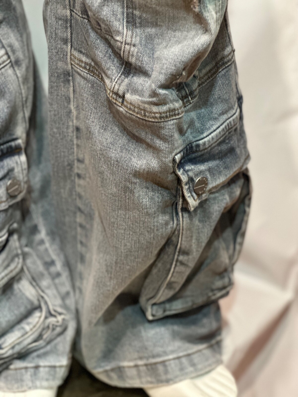 Men’s First Row Martin Relaxed Fit Jeans Utility Denim (DK Indigo) Baggy FRD3121