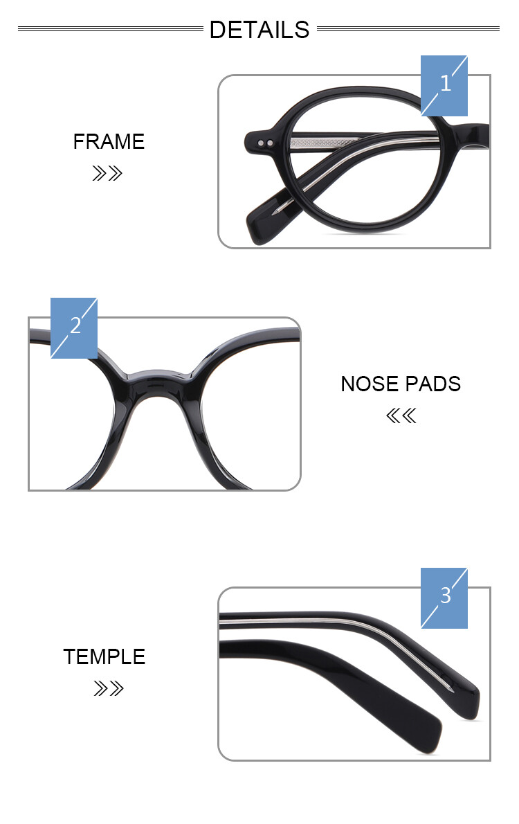 Retro Full Rim Photochromic Grey Reading Glasses Single Vision Sunglasses Reader