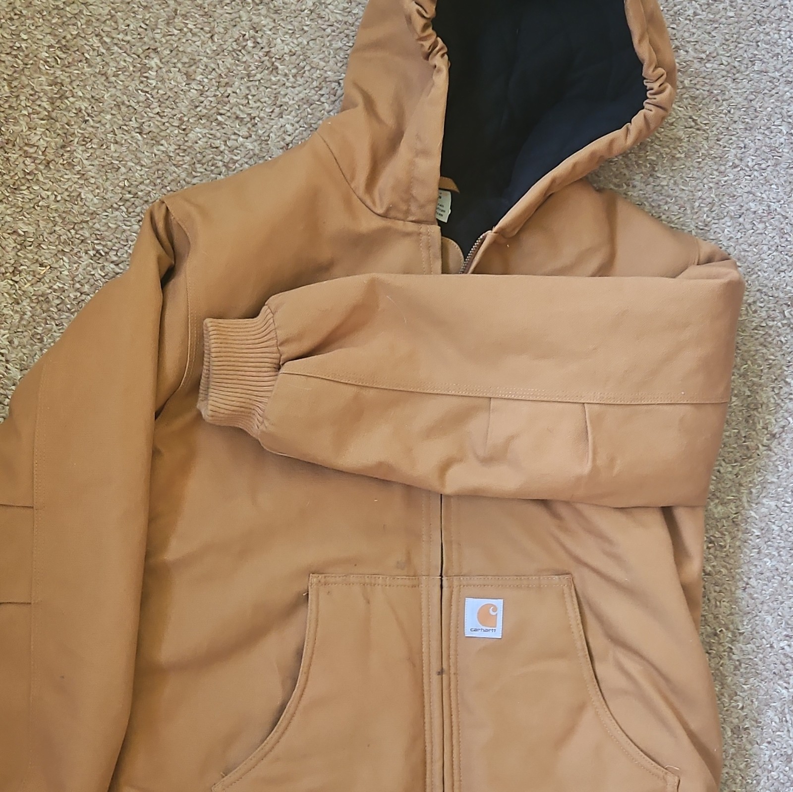 Carhartt Hooded Youth XL Full Zip Coat