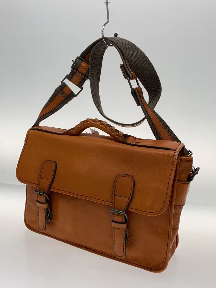 PORTER Shoulder Bag Leather BRW 3WAY