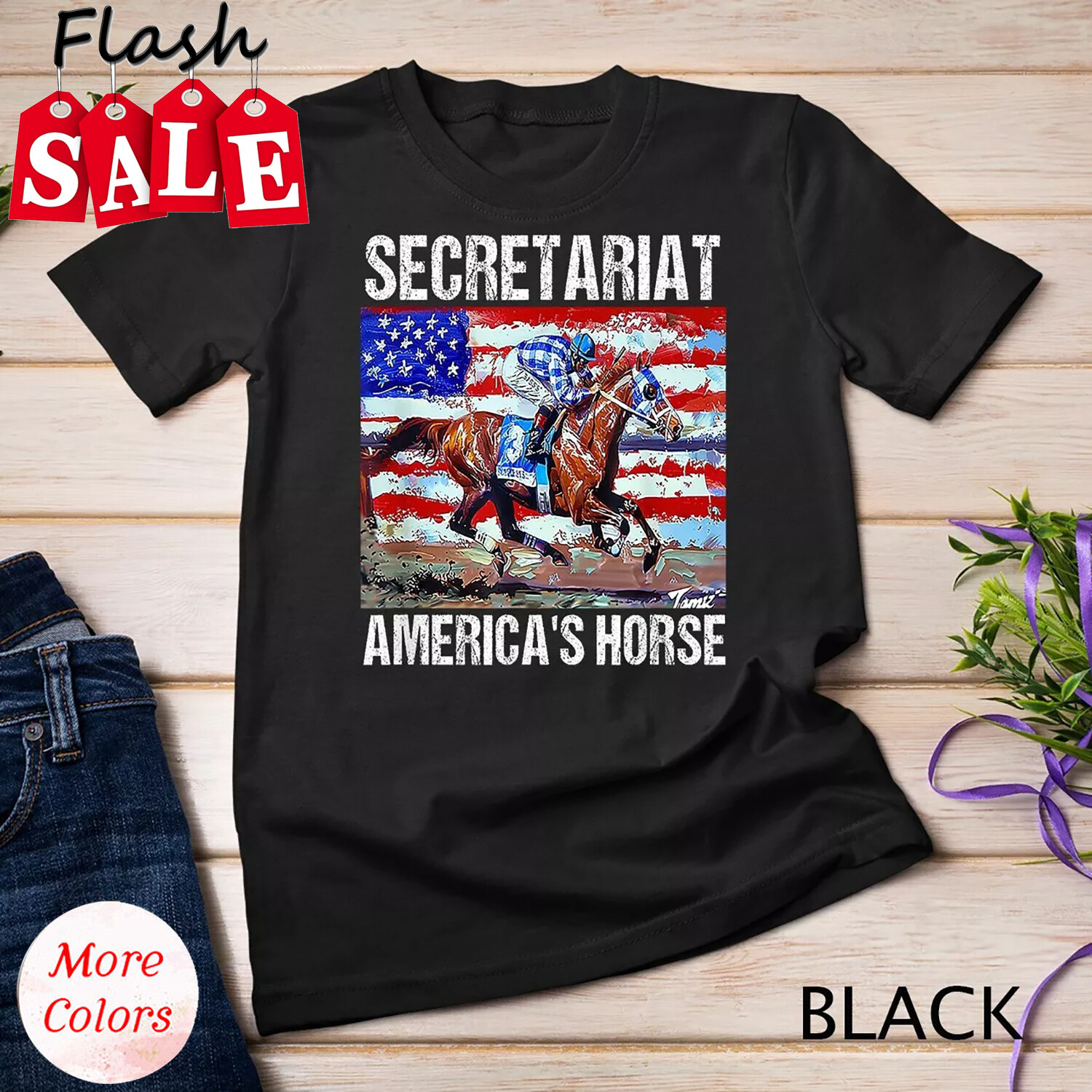 2025/Secretariat America’s Horse T-Shirt Unisex T-shirt