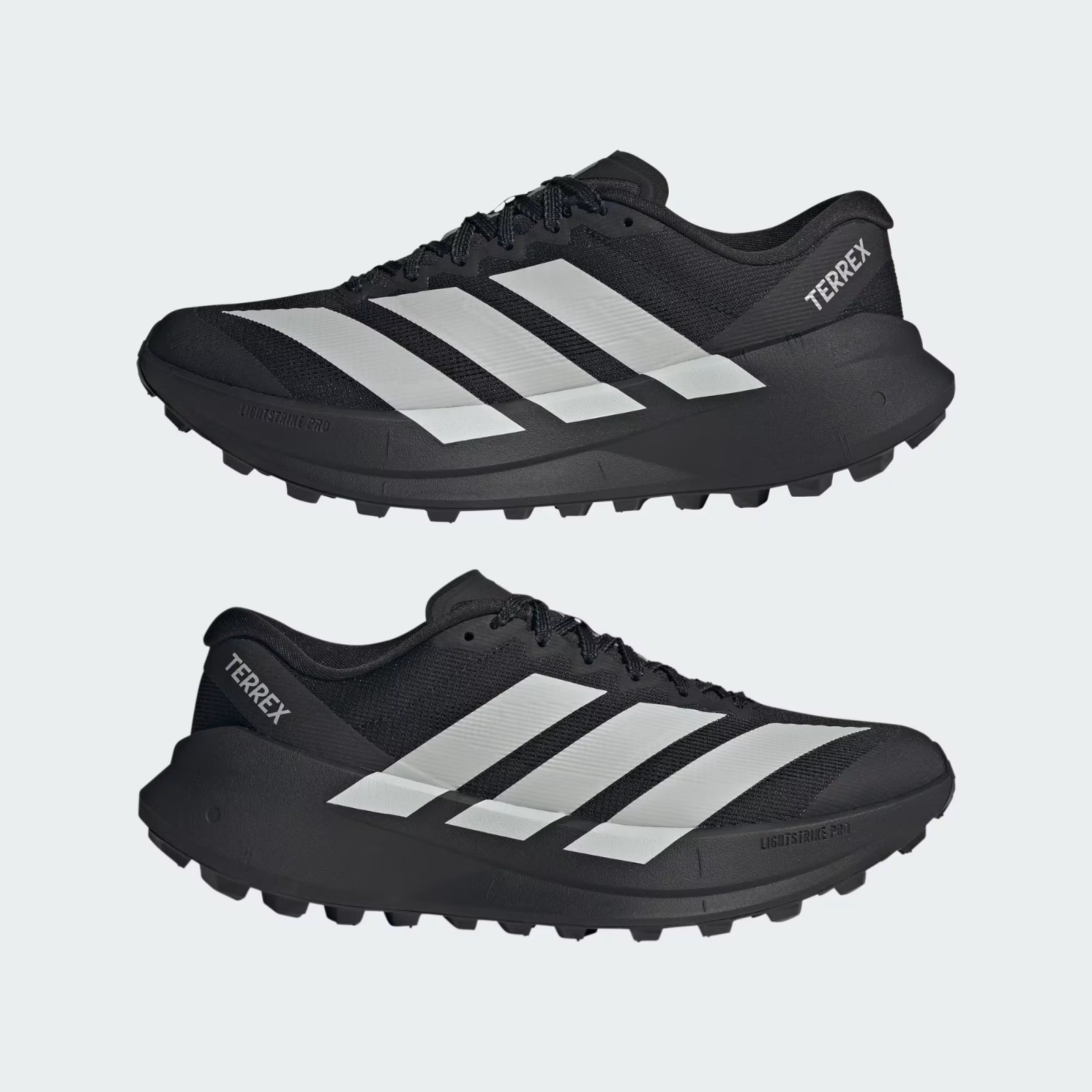 adidas Terrex Agravic SL Trail Running KH8801 Core Black Grey Two Core Black Men