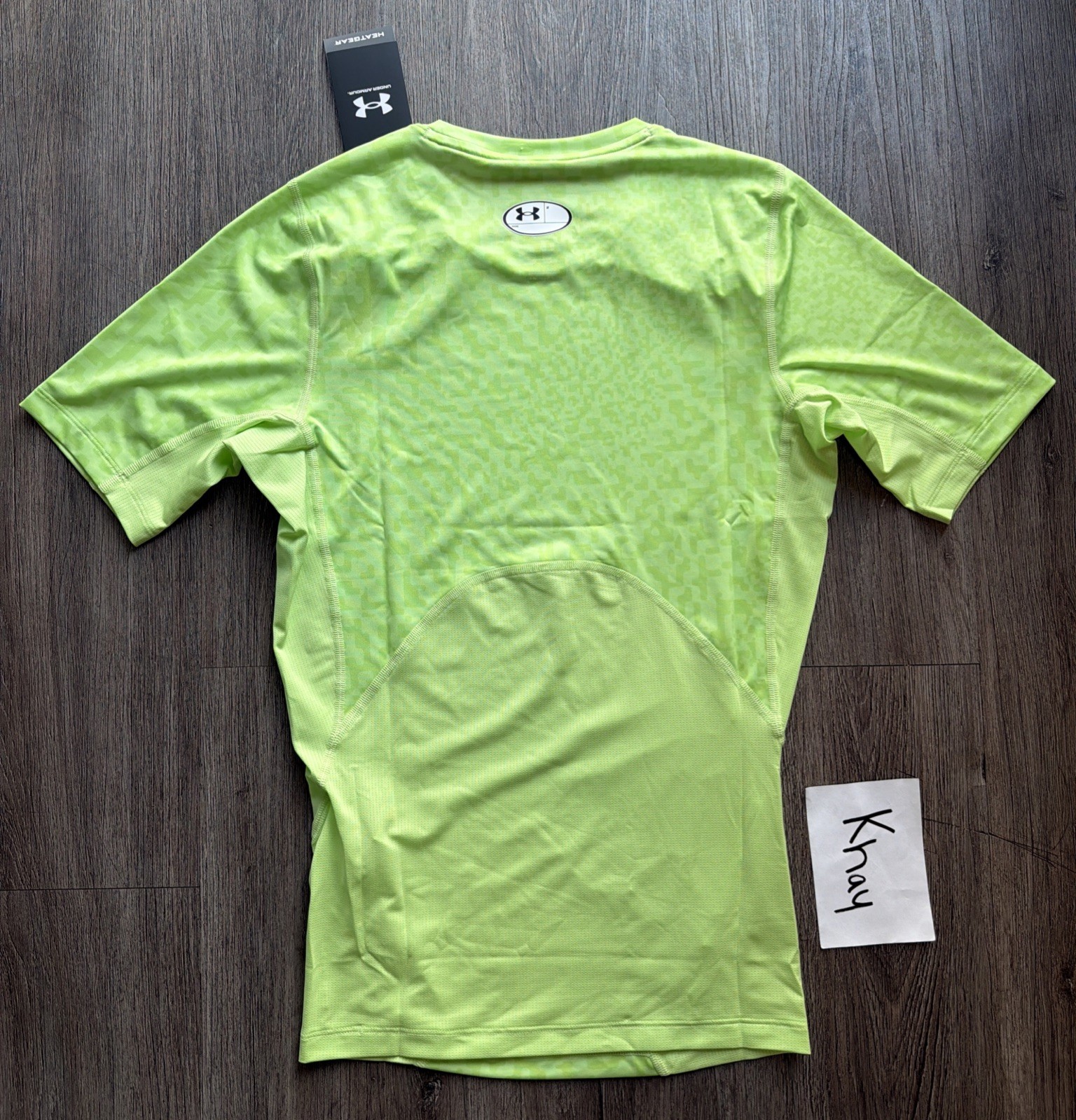 Under Armour Heatgear Compression Shirt Green Mens Size (M) 1383321-304