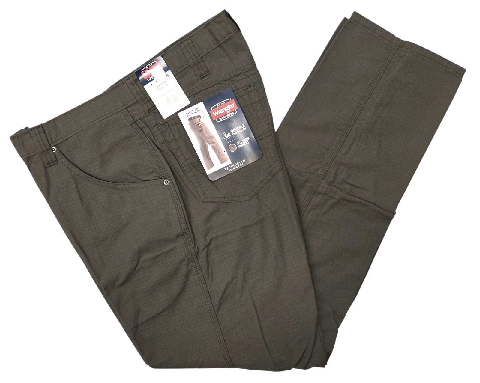 Wrangler #11850 NEW Men’s Technician Relaxed Fit Pants
