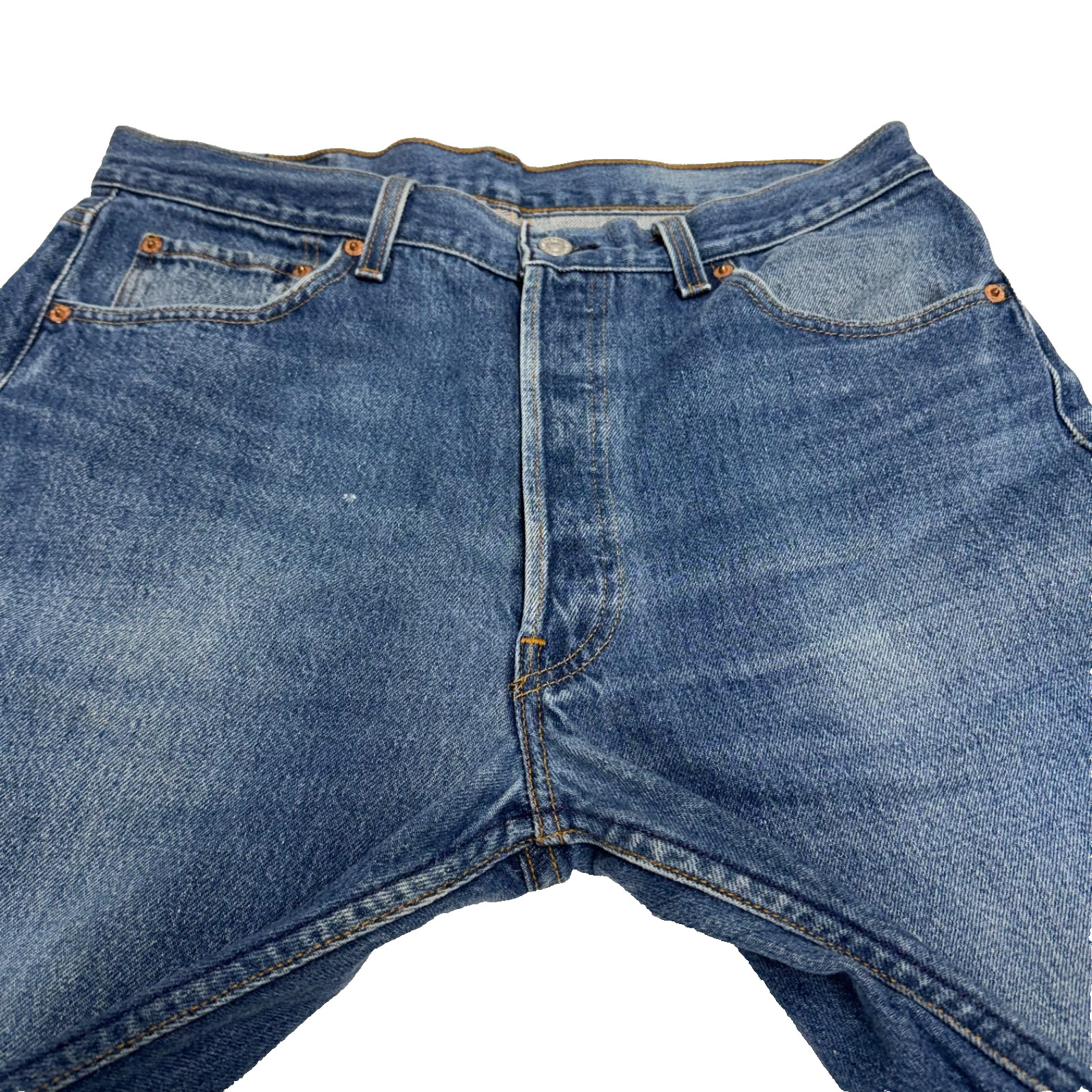 VTG Levi’s 501 xx Men’s Jeans Button Fly Y2K 90’s Made in USA 36×33 (33.5×29.75)