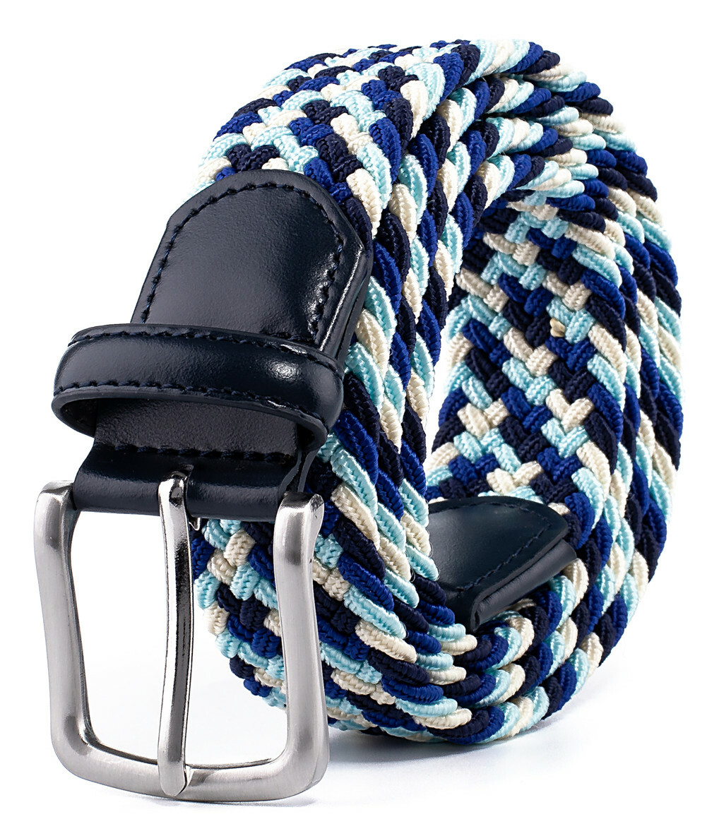 Golf Belt Woven Stretch Braided Belt for Casual Pants Jean Mens Belts