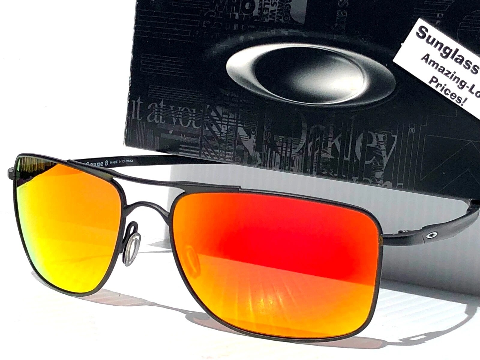 Oakley GAUGE 8 L 4124 POLARIZED Replacement Lens by SPECTRA USA – LENS ONLY