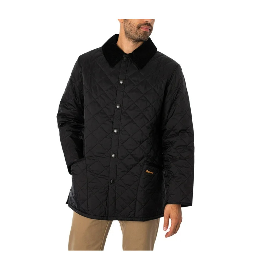 Barbour Heritage Liddesdale Quilted Jacket MSRP $ 260 in Black