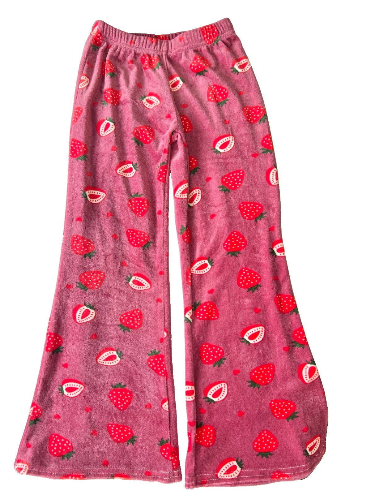Strawberry Pants Age 5-6 Flare Bottoms Play School Girl Clothing