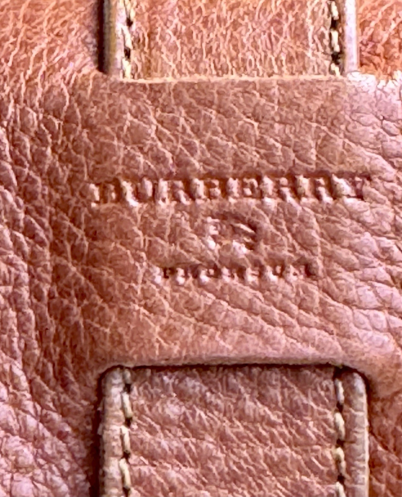 Burberry Nova Check Shoulder Bag Buckle Accent Logo Pre-Owned