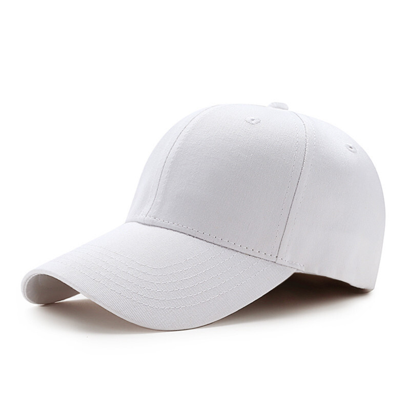 Cotton Baseball Cap Ball Dad Hat Adjustable Plain Solid Washed Men Washed