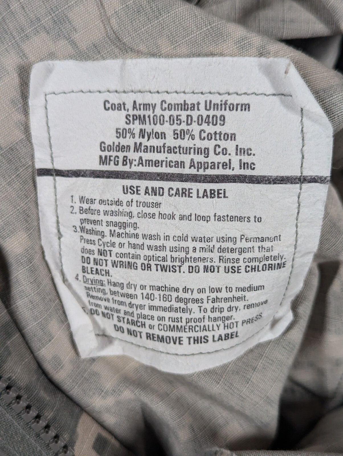 US Army Shirt Medium Regular Tan Digi Camo Coat Combat Uniform BDU Top Jacket