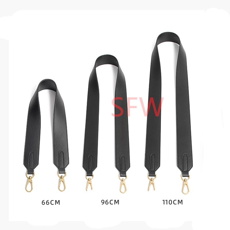 Purse Strap For Black LE 37 Bucket Handbag Replacement Leather Strap
