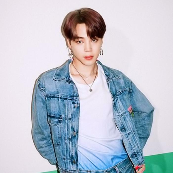 BTS Jimin Polo Ralph Lauren Repaired Patchwork Southwestern Denim Trucker Jacket