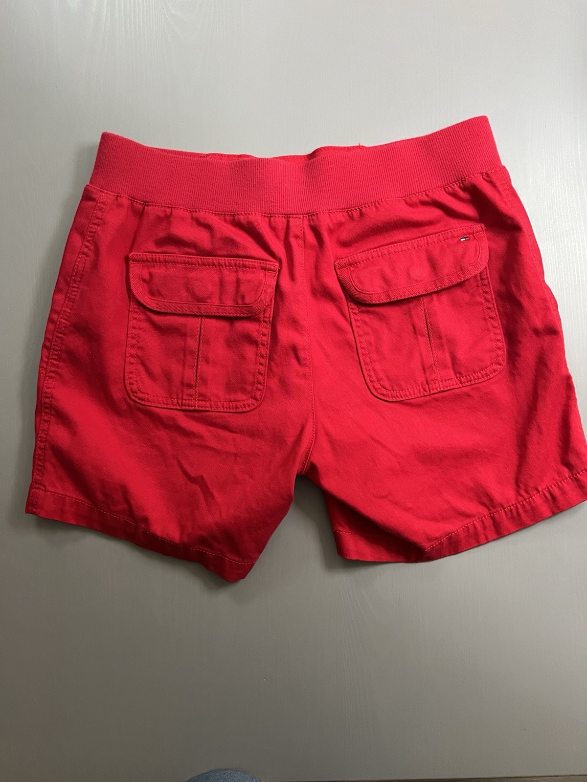 Tommy Hilfiger Women’s Shorts, Red And Light Pink, Size M