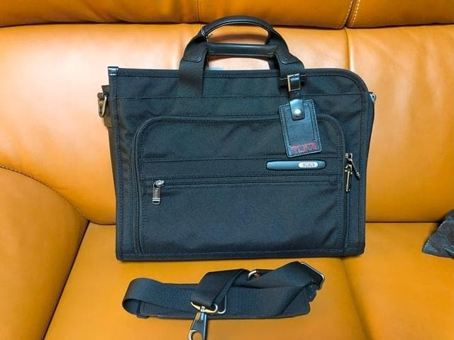 TUMI ALPHA Slim Deluxe Portfolio Case Bag
